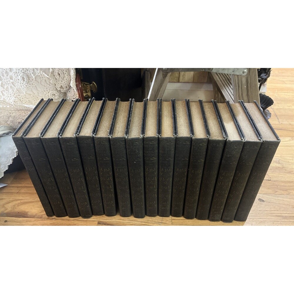 1928 Book of Popular Science – 16 Volume Set – Grolier Society Illustrated